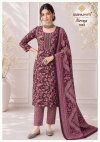 Nirvaya Vol 1 By Suryajyoti Rayon Foil Printed Readymade Dress 